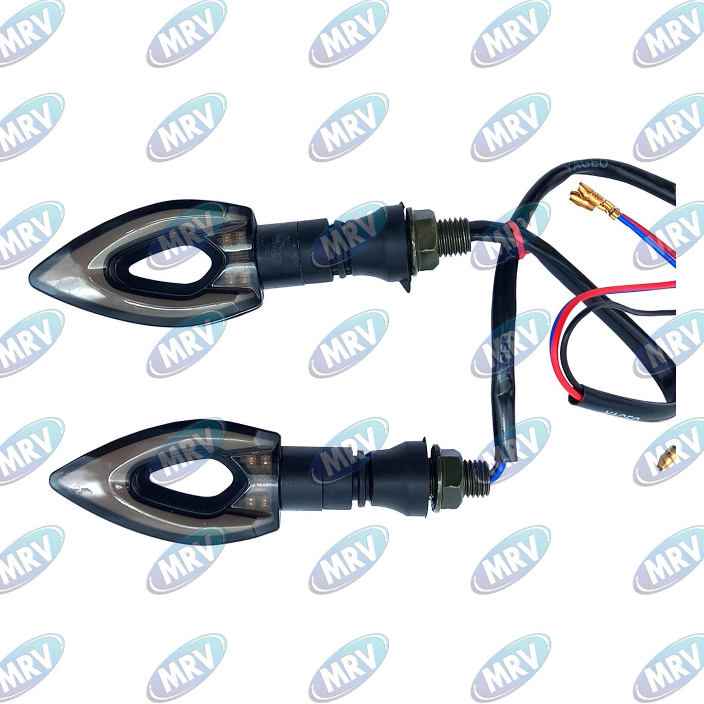DIRECCIONAL LED MOTO AMBAR ROJO