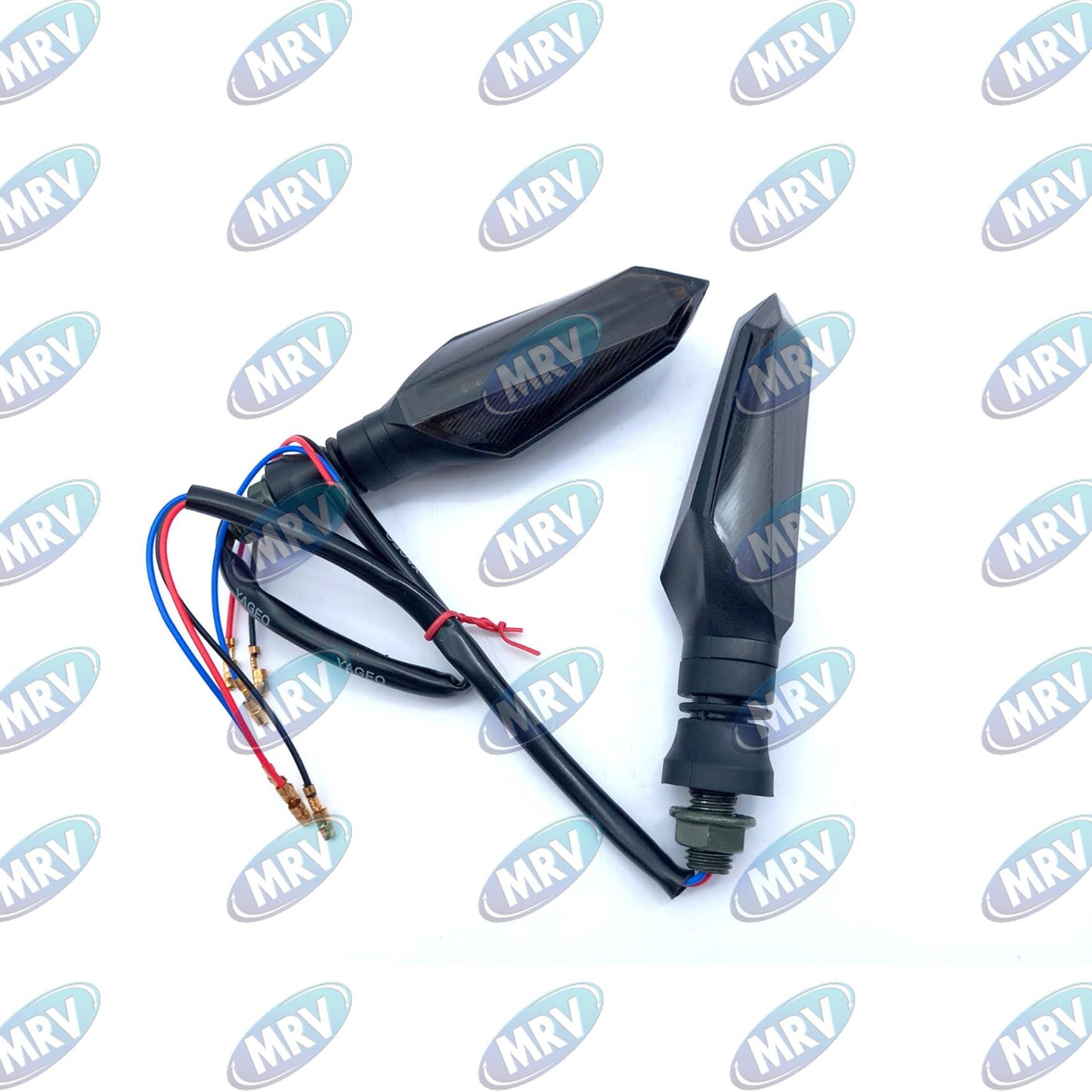 DIRECCIONAL LED MOTO AMBAR ROJO