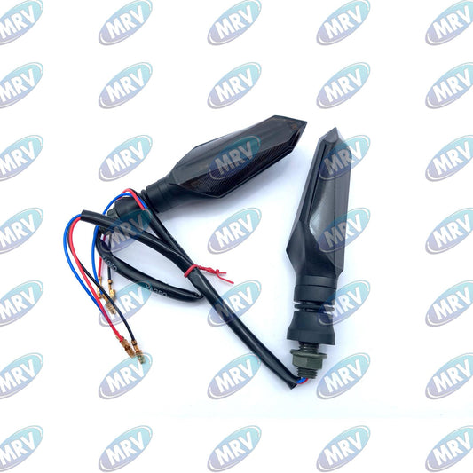 DIRECCIONAL LED MOTO AMBAR ROJO