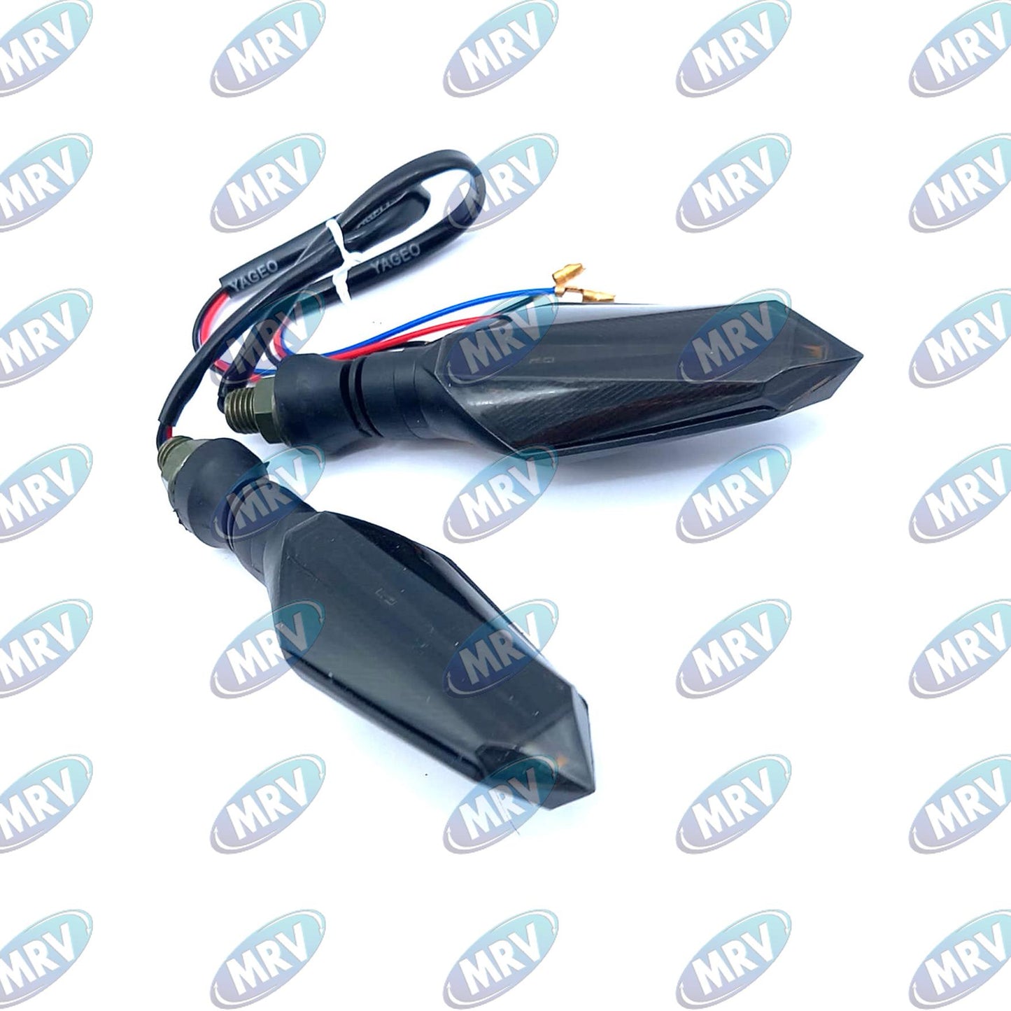 DIRECCIONAL LED MOTO AMBAR ROJO