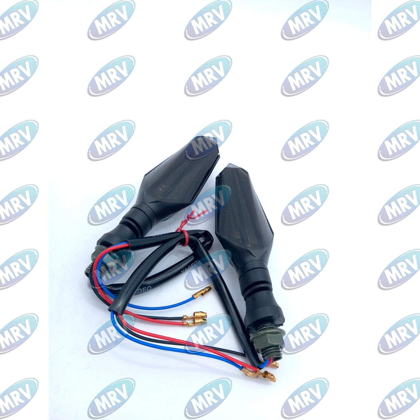 DIRECCIONAL LED MOTO AMBAR ROJO