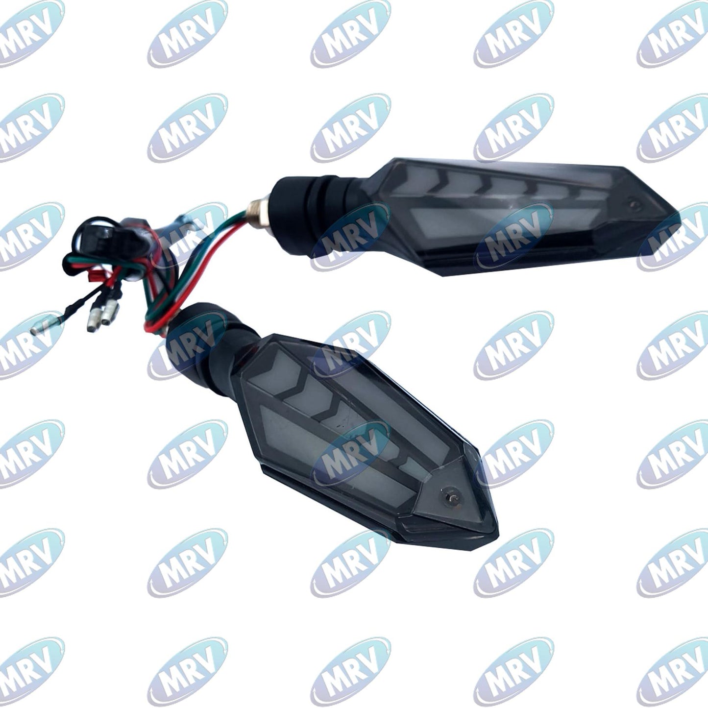 DIRECCIONAL LED MOTO ROJO AMBAR AZUL