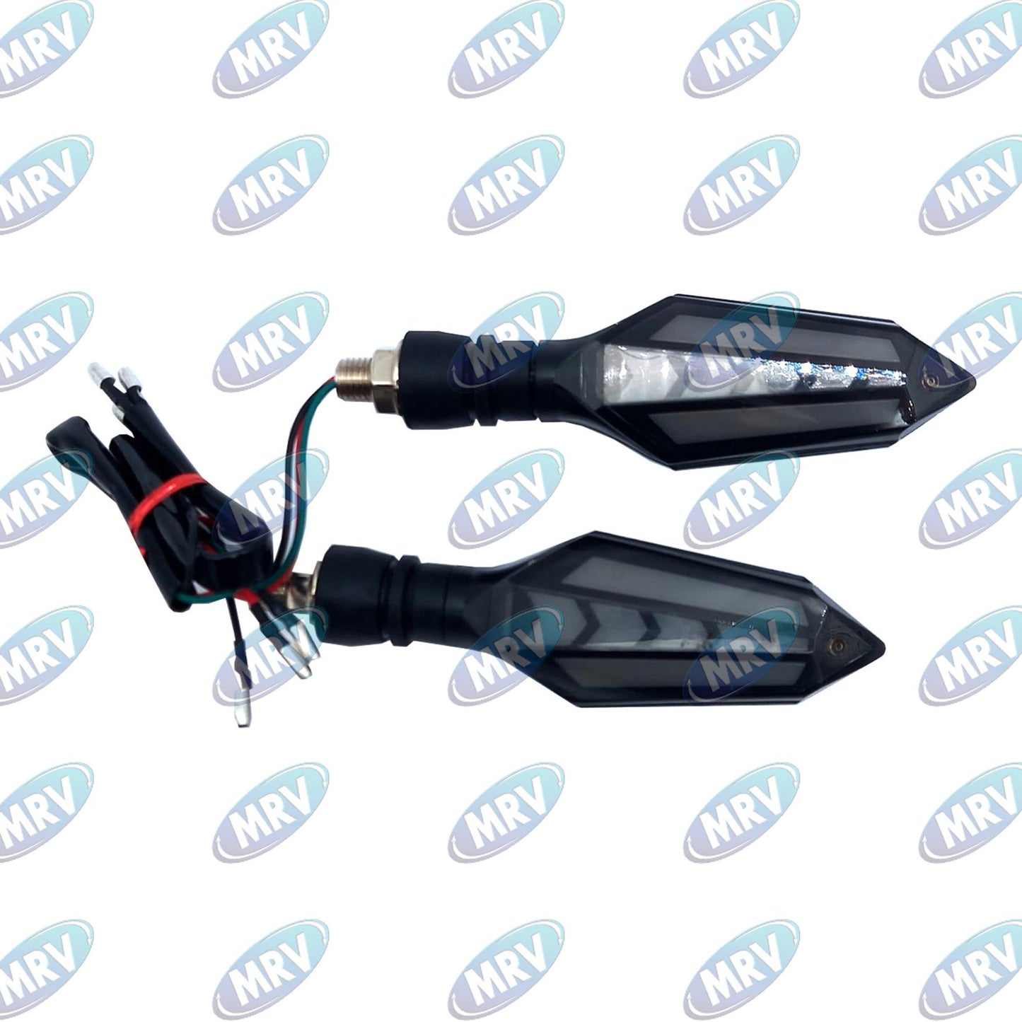 DIRECCIONAL LED MOTO ROJO AMBAR AZUL