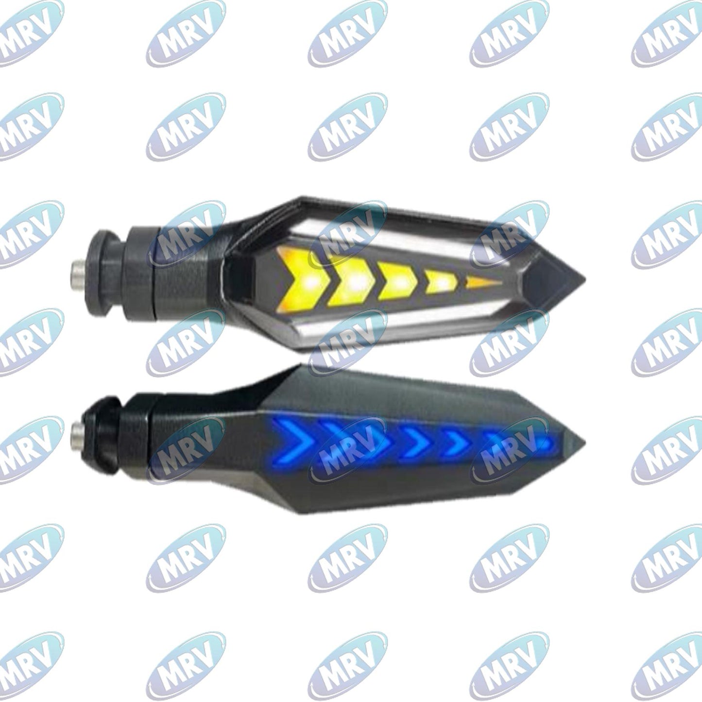 DIRECCIONAL LED MOTO BLANCO AMBAR AZUL