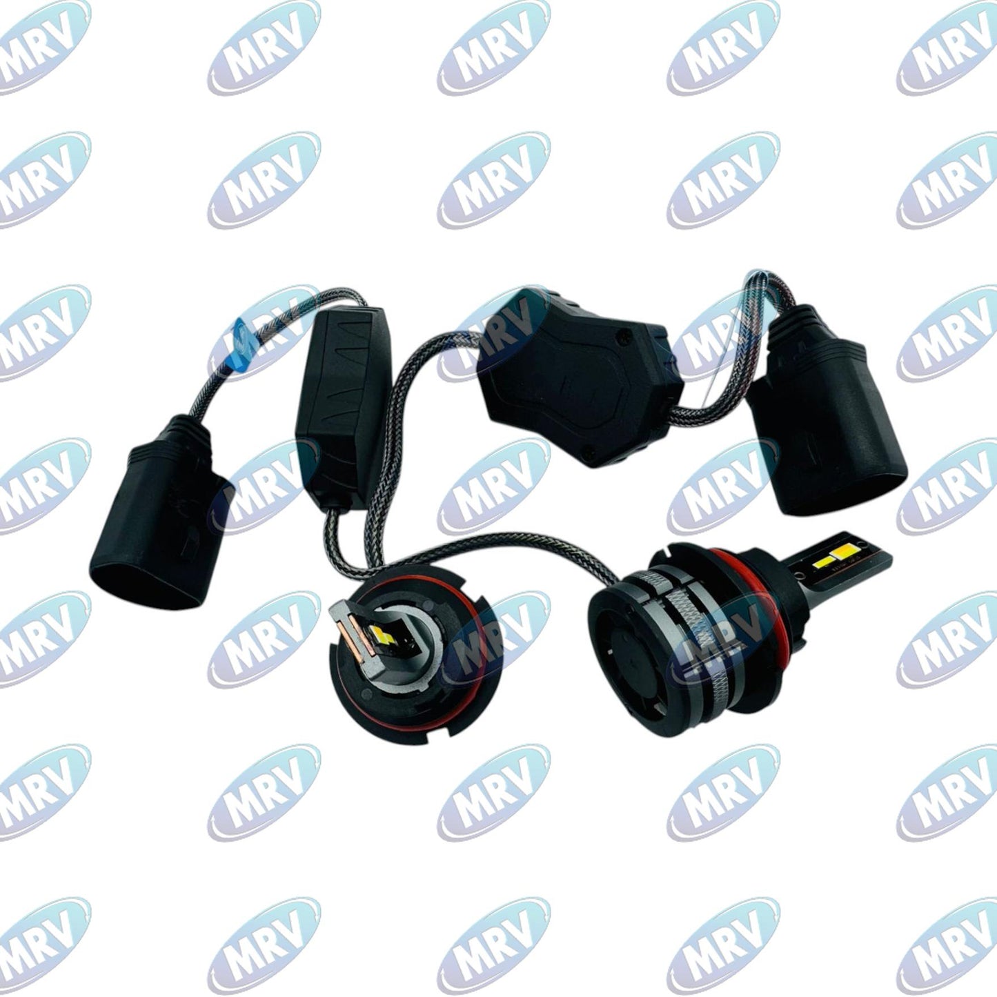 FOCO LED 9007 TRICOLOR 12-24V