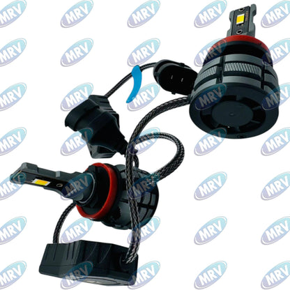 FOCO LED H11 TRICOLOR 12-24V