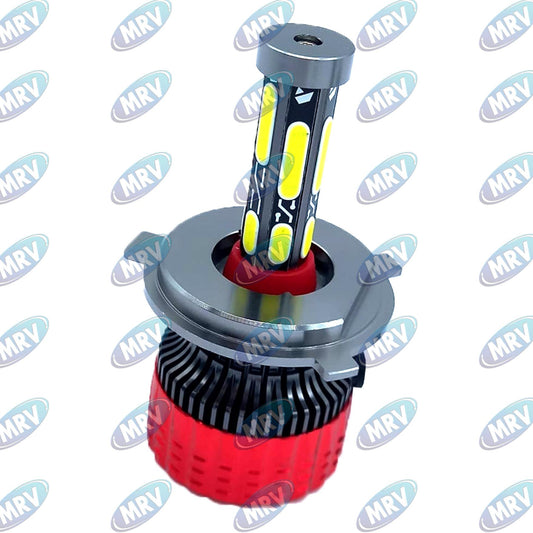 FOCO LED H4 6500K 12V-24V 6 CARAS