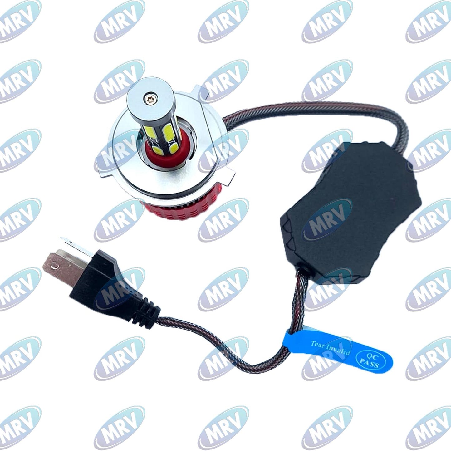 FOCO LED H4 6500K 12V-24V 6 CARAS