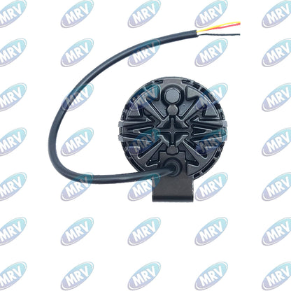 FARO AUXILIAR REDONDO 4 LED BLANCO AMBAR