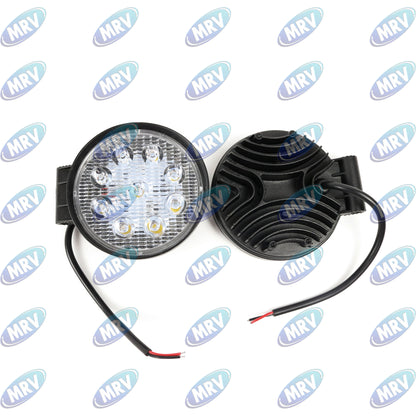 FARO DE TRABAJO REDON 12-24V 9LED