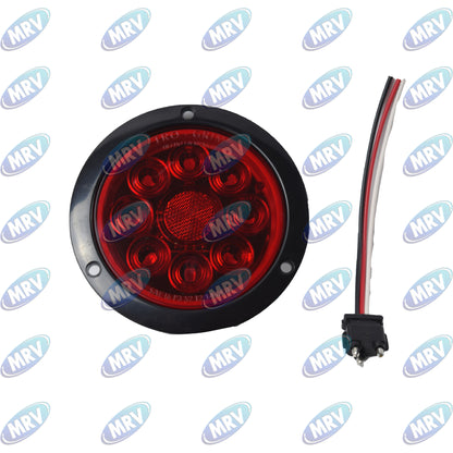 PLAFON REDON 4 LED ROJO ROJO ATOR 12-24V