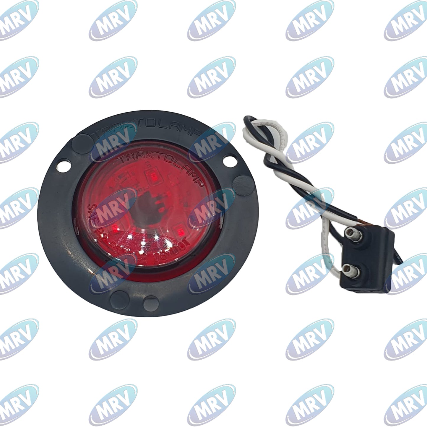 PLAFON REDON 2 LED ROJO ATOR 12-24V