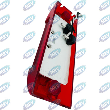 PLAFON RECT ROJO 4LED 12V