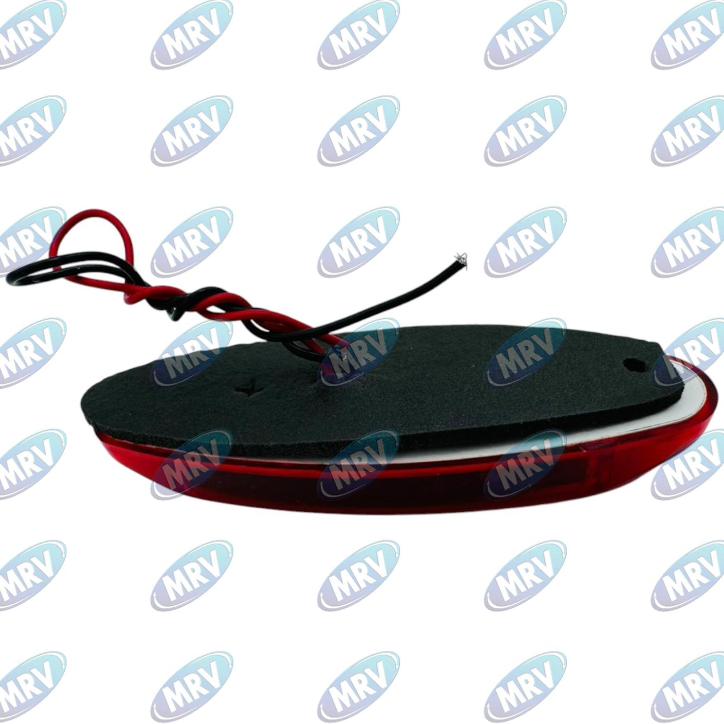 LUZ POSICION ROJA OVALADA LED 12-24V