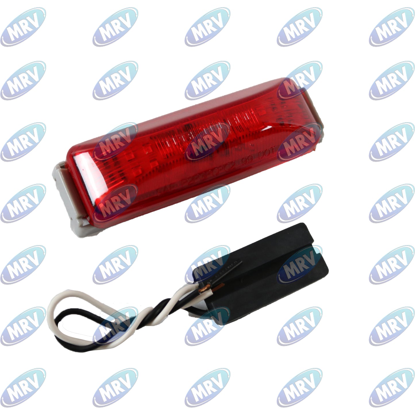 PLAFON LAT KW LED ROJO ROJO 12-24V DESTE