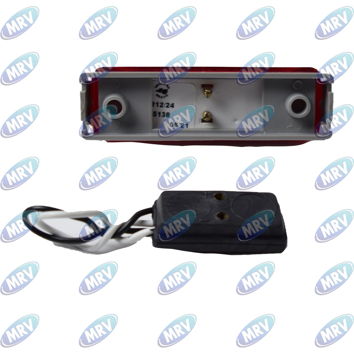 PLAFON LAT  KW 3LED  ROJO FUN R 12-24V