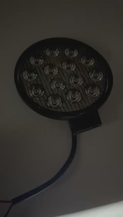 FARO DE TRABAJO REDONDO 14LED 12-24V