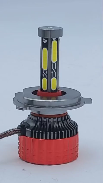 FOCO LED H4 6500K 12V-24V 6 CARAS