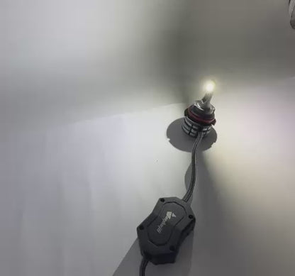 FOCO LED 9006 TRICOLOR 12-24V